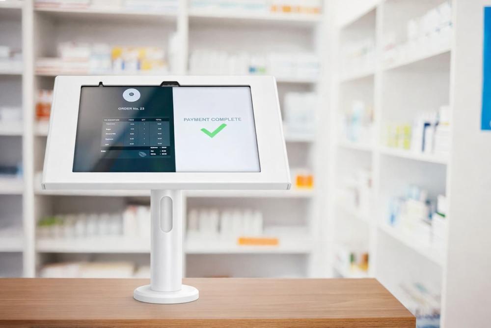 Patiëntregistratie met tablet