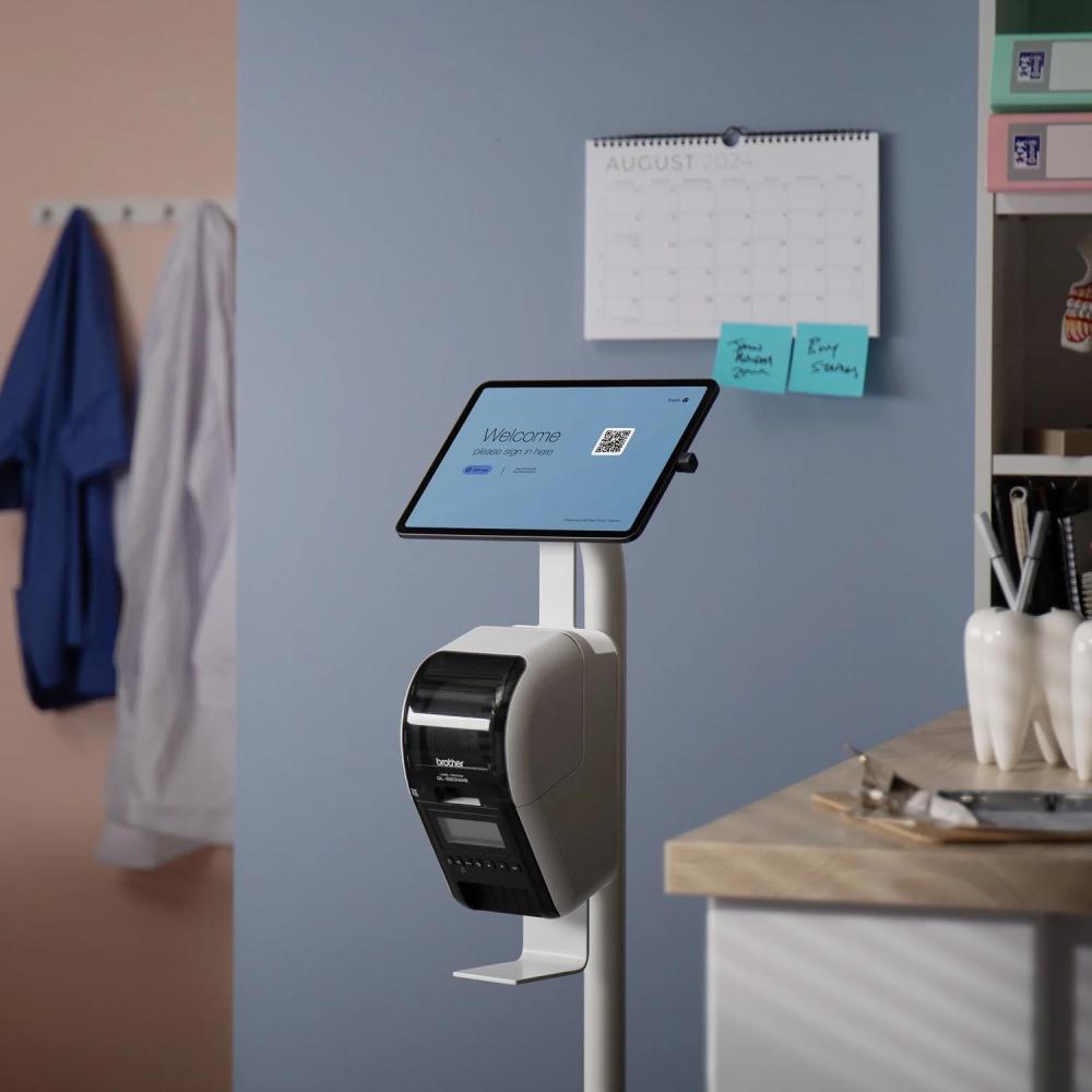 Bezoekersregistratie met tablet