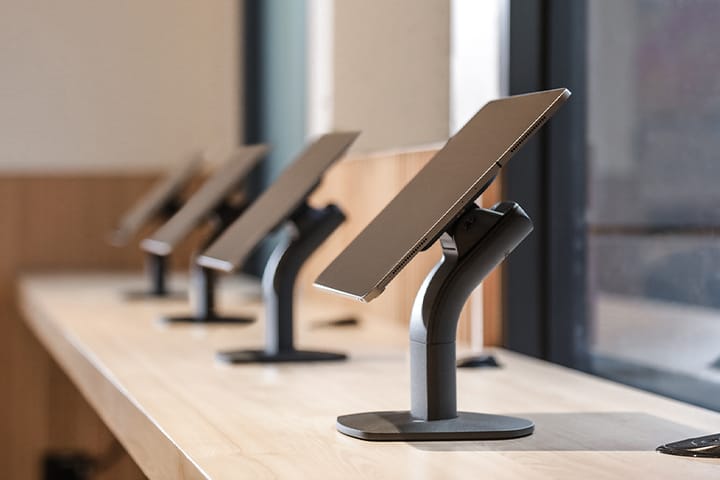 Tablethouder voor het onderwijs