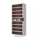 Lockeel wand laadlocker met 9 compartimenten - sleutelslot