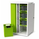 Zioxi iPad oplaadkast met baskets voor 16 iPads - sleutelslot