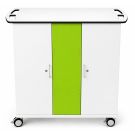 Zioxi iPad USB-C oplaadkar voor 40 iPads tot 11 inch met USB-C kabels - sleutelslot