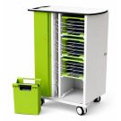 Zioxi onView2 iPad USB-C oplaadkar met baskets incl. USB-C kabels voor 16 iPads - digitaal codeslot