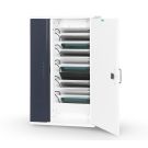 Zioxi OnView tablet USB-C wandkast incl. USB-C kabels voor 10 tablets - sleutelslot