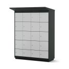 Lockeel fietsaccu laadlocker 16 compartimenten - muntslot