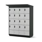 Lockeel fietsaccu laadlocker 16 compartimenten - elektronisch codeslot