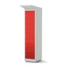Lockeel fietsaccu laadlocker 4 compartimenten - sleutelslot