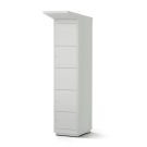 Lockeel fietsaccu laadlocker 4 compartimenten - sleutelslot
