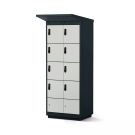Lockeel fietsaccu laadlocker 8 compartimenten - elektronisch codeslot