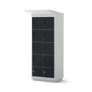 Lockeel fietsaccu laadlocker 8 compartimenten - elektronisch codeslot