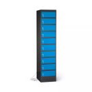Lockeel laptop laadlocker met 10 compartimenten - sleutelslot