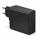 Torvik 100W USB-C adapter EU stekker - zwart