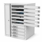 Zioxi Chromebook oplaadlocker voor 10 Chromebooks - digitaal codeslot