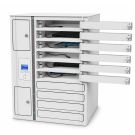Zioxi onView Chromebook USB-C oplaadlocker incl. USB-C kabels voor 10 Chromebooks - MiFare RFID