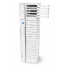 Zioxi onView Chromebook USB-C oplaadlocker incl. USB-C kabels voor 24 Chromebooks - Hybride RFID