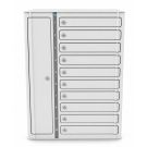 Zioxi iPad/tablet USB-C oplaadlocker voor 10 iPads/tablets - sleutelslot