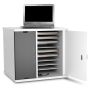 Zioxi Chromebook USB-C oplaadkast incl. USB-C kabels voor 10 Chromebooks - sleutelslot