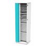 Zioxi laptop oplaadkast (hoog) voor 32 laptops - digitaal codeslot