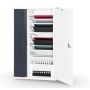 Zioxi iPad & Logitech Crayon USB-C wandkast incl. USB-C kabels voor 10 iPads - sleutelslot