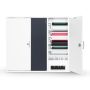 Zioxi OnView iPad & USB-C pencil USB-C wandkast incl. USB-C kabels voor 20 iPads - sleutelslot