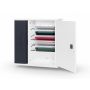 Zioxi tablet USB-C wandkast voor 5 tablets - RFID slot