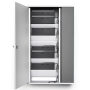 Zioxi Chromebook wandkast voor 10 Chromebooks - digitaal codeslot
