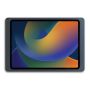 Bovenaanzicht van de Displine Companion Wall 2.0 wandhouder voor iPad Air 11 inch, met een antracietkleurige afwerking.