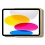 Detailweergave van de Displine Dame Wall Home 2.0 wandhouder met een iPad 11 inch, goudkleurige rand zichtbaar.