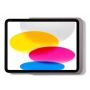 Detailweergave van de Displine Dame Wall Home 2.0 wandhouder met iPad 10.9 inch, toont kleurrijke achtergrond en titanium afwerking.