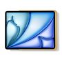 Detailweergave van de Displine Dame Wall Home 2.0 wandhouder met een iPad Air 13 inch, zichtbaar in een gouden afwerking.