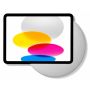 Detailweergave van de Displine Sunset wandhouder voor iPad 10.9 inch, met levendige kleuren op het scherm en een grijze wandhouder.
