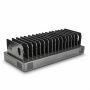 Torvik OLS-16 1000W 16-poorts USB-C oplaadstation - zwart