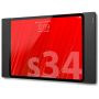 Zijaanzicht van de Smart Things sDock Fix wandhouder voor iPad Air 13 inch, gemonteerd aan de muur met een heldere achtergrond.