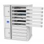 Zioxi onView Chromebook USB-C oplaadlocker incl. USB-C kabels voor 10 Chromebooks - MiFare RFID