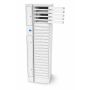 Zioxi onView Chromebook USB-C oplaadlocker incl. USB-C kabels voor 24 Chromebooks - Hybride RFID