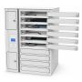 Zioxi onView iPad/tablet USB-C oplaadlocker incl. USB-C kabels voor 10 iPads/tablets - Hybride RFID