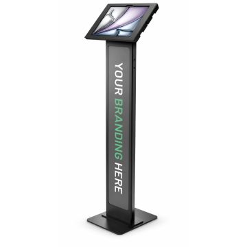 Compulocks BrandMe Apex vloerstandaard iPad Air 13 inch (2026) - zwart