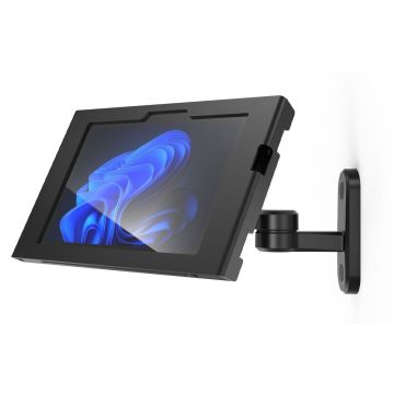Compulocks Swing Apex wandhouder Microsoft Surface Go 4 - zwart