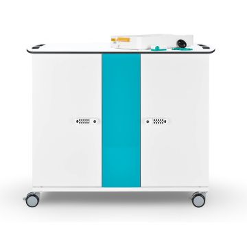 Zioxi LEGO Science USB-C oplaadkar (2 laadbakken) voor 8 LEGO Science kits - digitaal codeslot