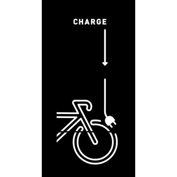 Lockeel plotsticker outdoor fietsaccu locker