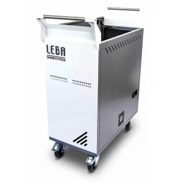 LEBA NoteCart TopFit 20 Slim USB-C 20W oplaadkar voor 20 tablets t/m 15.6 inch