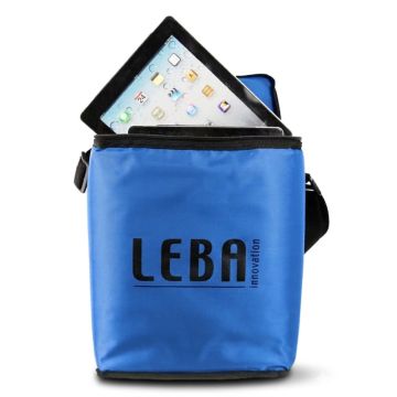 LEBA NoteBag tas voor 5 tablets t/m 11 inch - blauw