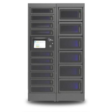 Power Technologies PT-PRO-16 Modulaire oplaadlocker met UI & bediening – 10 kleine & 6 grote compartimenten