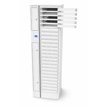 Zioxi onView Chromebook oplaadlocker voor 24 Chromebooks - Hybride RFID