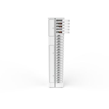 Zioxi smartphone USB-A oplaadlocker incl. 3-in-1 USB-A kabels voor 24 smartphones - digitaal codeslot