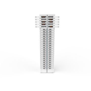 Zioxi smartphone USB-C oplaadlocker voor 48 smartphones - digitaal codeslot